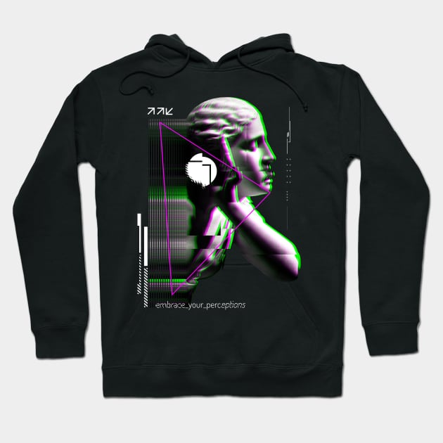 Modern 3D art Hoodie by LR_Collections